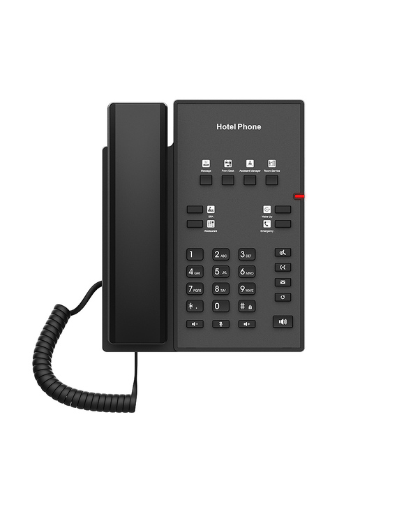 Fanvil H1-2 téléphone fixe Noir 2 lignes