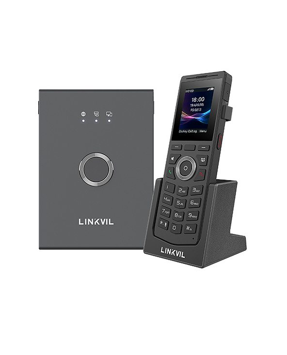 Fanvil W710P téléphone fixe Noir LCD
