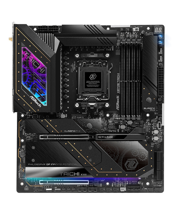 Asrock X870E Taichi AMD X870E Emplacement AM5 ATX étendu