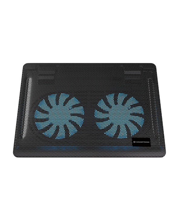Conceptronic CNBCOOLPAD2F système de refroidissement pour ordinateurs portables 39,6 cm (15.6") 1000 tr/min Noir