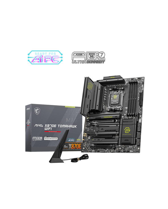 MSI MAG X870E TOMAHAWK WIFI carte mère AMD X870E Emplacement AM5 ATX