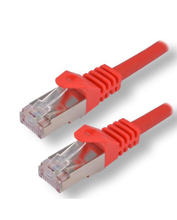 MCL FCC7BMSHF-5M/R câble de réseau Rouge Cat7 S/FTP (S-STP)
