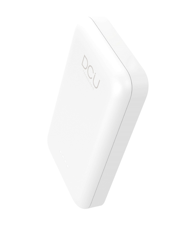 DCU Advance Tecnologic 34155008 banque d'alimentation électrique Lithium 5000 mAh Recharge sans fil Blanc