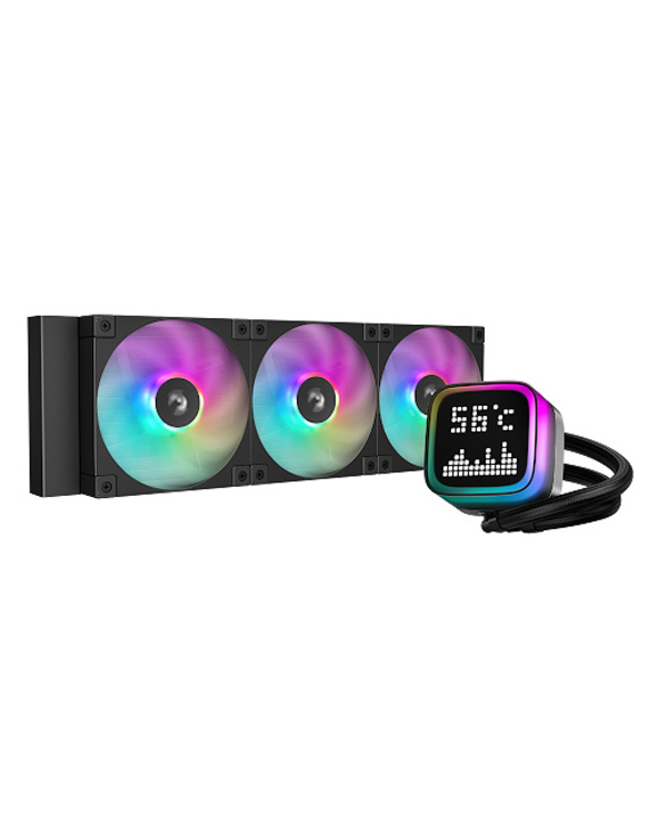 DeepCool R-LP360-BKMSNC-G-1 système de refroidissement d’ordinateur Boitier PC, Processeur Refroidisseur de liquide tout-en-un 1