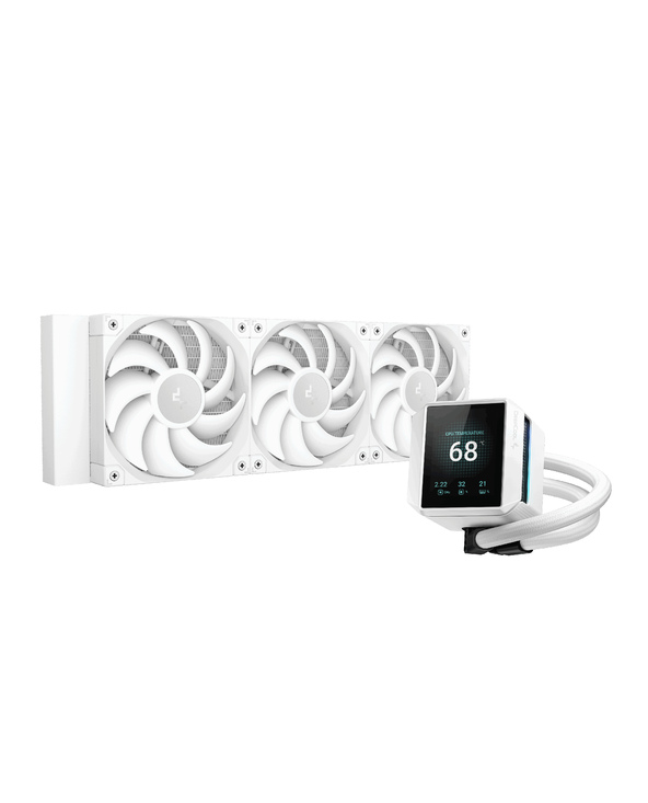 DeepCool Mystique 360 WH Processeur Refroidisseur de liquide tout-en-un 12 cm Blanc 1 pièce(s)