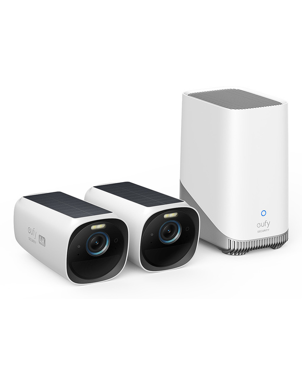 Eufy T88713W1 caméra de sécurité Boîte Caméra de sécurité IP Extérieure 3840 x 2160 pixels Mur