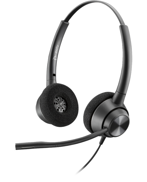 POLY Micro-casque EncorePro 320 binaural avec fonction Quick Disconnect TAA