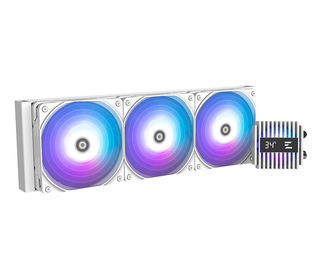 Zalman ALPHA2 A36 WHITE système de refroidissement d’ordinateur Processeur Refroidisseur de liquide tout-en-un 12 cm Blanc