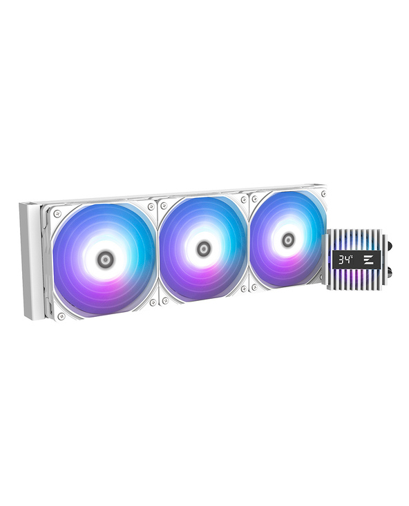 Zalman ALPHA2 A36 WHITE système de refroidissement d’ordinateur Processeur Refroidisseur de liquide tout-en-un 12 cm Blanc