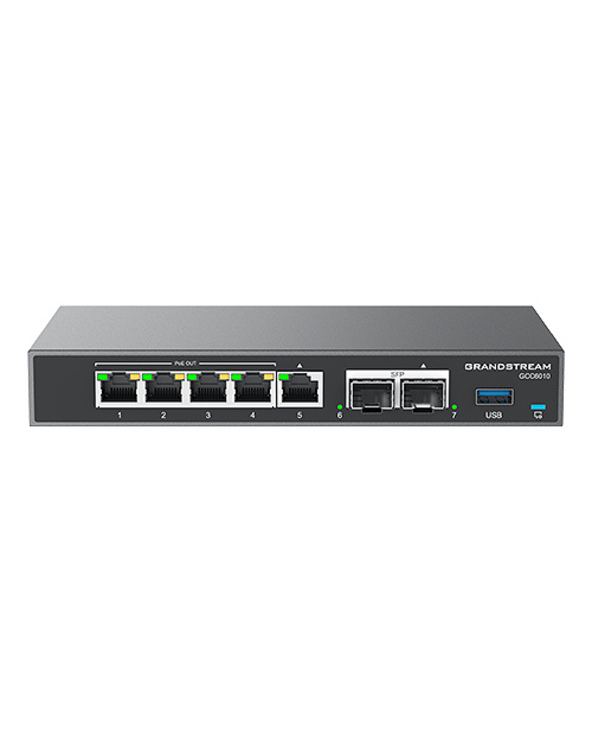 Grandstream Networks GCC6010 commutateur réseau Gigabit Ethernet (10/100/1000) Connexion Ethernet, supportant l'alimentation via