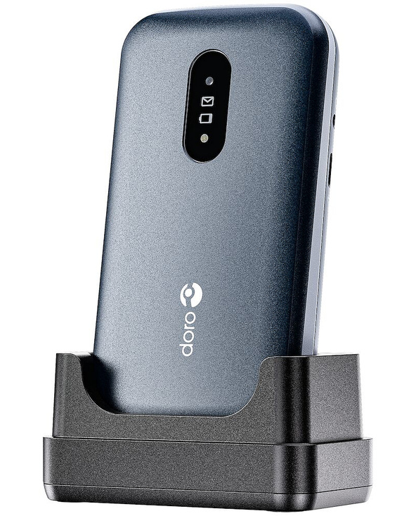 Doro 2820 7,11 cm (2.8") 116,9 g Bleu, Blanc Téléphone d'entrée de gamme