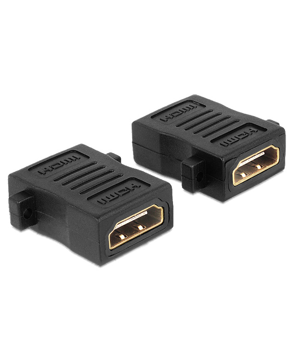 DeLOCK 65509 changeur de genre de câble HDMI Noir