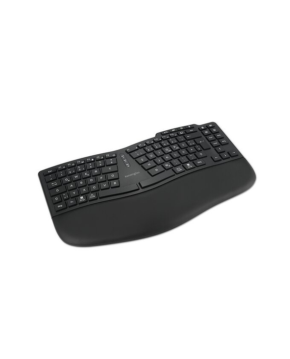 Kensington Pro Fit Ergo KB675 EQ TKL clavier maison/bureau USB + RF Wireless + Bluetooth QWERTZ Allemand Noir