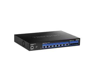 Trendnet TEG-7124WS commutateur réseau Géré L2/L3/L4 10G Ethernet (100/1000/10000) 1U Noir
