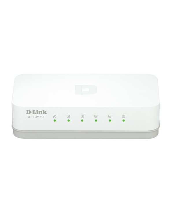 D-Link GO-SW-5E/E commutateur réseau Non-géré Fast Ethernet (10/100) Blanc