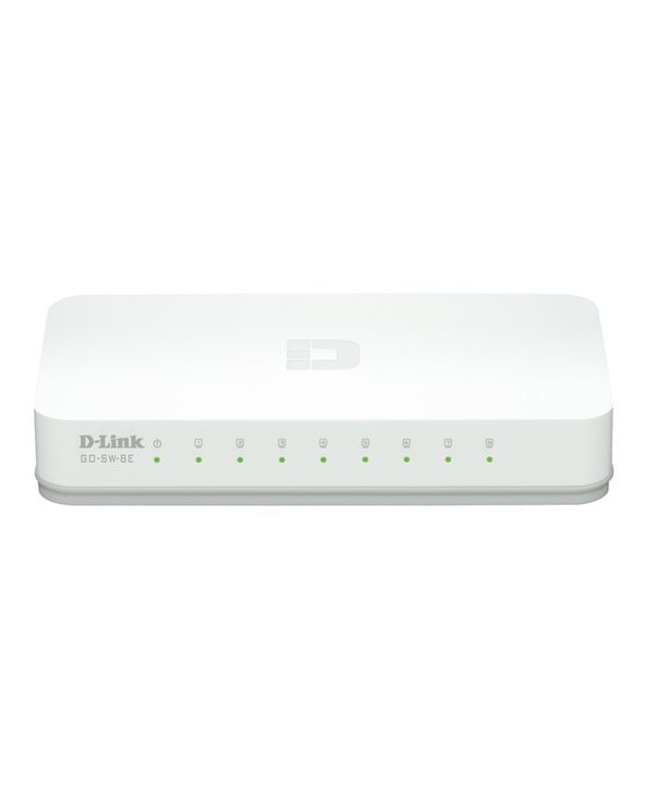 D-Link GO-SW-8E/E commutateur réseau Non-géré Fast Ethernet (10/100) Blanc
