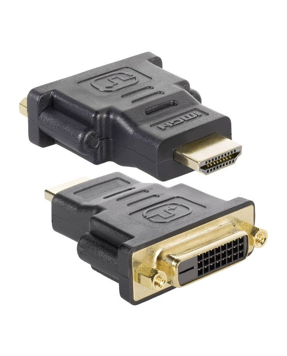 Techly HDMI - DVI-D M/F Noir