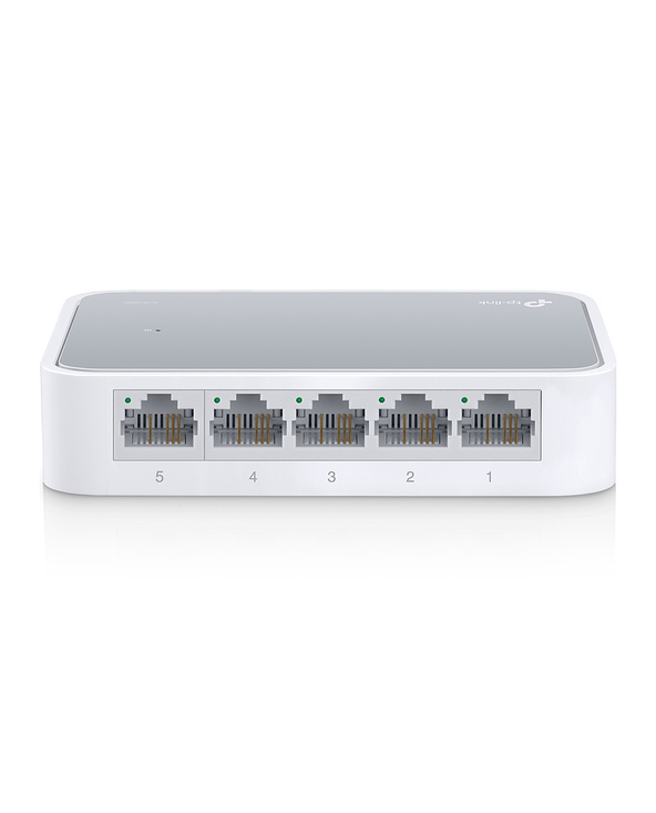 TP-Link TL-SF1005D Géré Fast Ethernet (10/100) Blanc