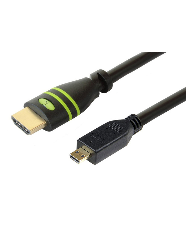 Techly 3.0m HDMI 1.4a/Micro HDMI D câble HDMI 3 m HDMI Type A (Standard) HDMI Type D (Micro) Noir