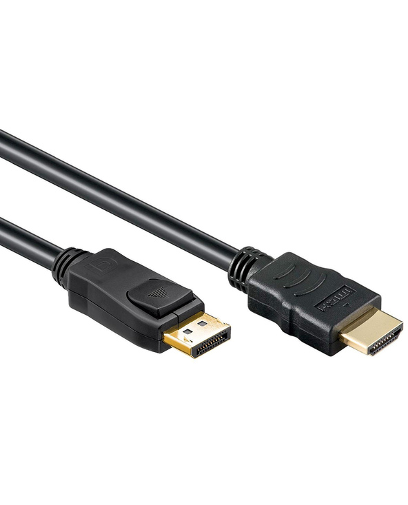 Allteq CC-DP-HDMI-6 câble vidéo et adaptateur DisplayPort HDMI Type A (Standard) Bleu