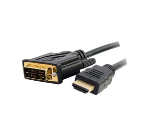 DELL A7175720 câble vidéo et adaptateur 2 m HDMI Type A DVI (Single-Link) Noir