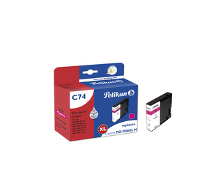 Pelikan C74 Magenta cartouche d'encre 1 pièce(s) Compatible Rendement élevé (XL)