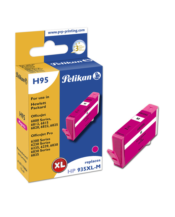 Pelikan H95 Magenta cartouche d'encre 1 pièce(s) Compatible Rendement élevé (XL)