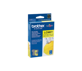 Brother LC-980Y cartouche d'encre 1 pièce(s) Original Jaune