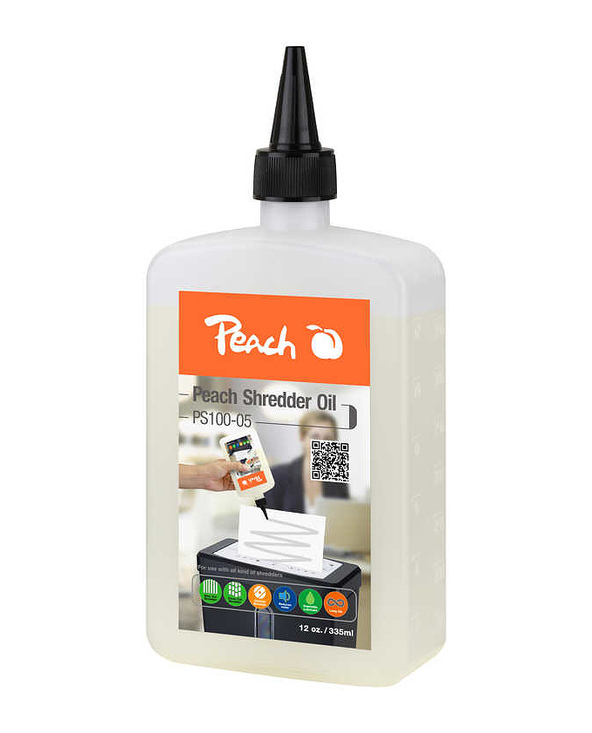 Peach 510917 accessoire pour déchiqueteuse à papier Huile de lubrification 1 pièce(s)