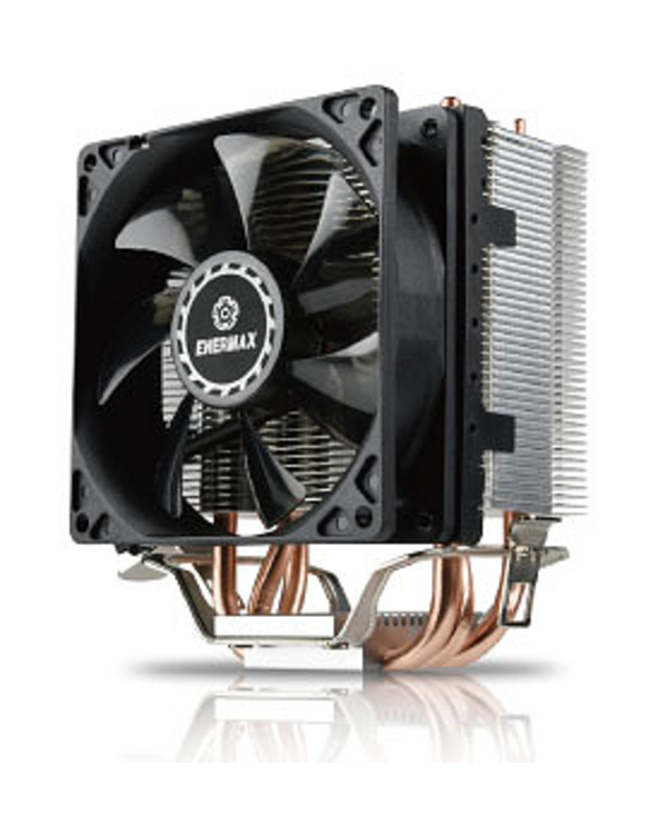 Enermax ETS-N31 système de refroidissement d’ordinateur Processeur Refroidisseur 9,2 cm Noir, Cuivre, Argent