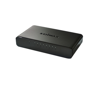 Edimax ES-3308P V2 commutateur réseau Géré Fast Ethernet (10/100) Noir