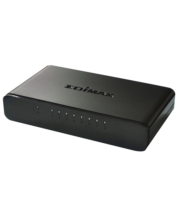 Edimax ES-3308P V2 commutateur réseau Géré Fast Ethernet (10/100) Noir