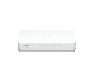 D-Link GO-SW-8G/E commutateur réseau Non-géré Gigabit Ethernet (10/100/1000) Blanc
