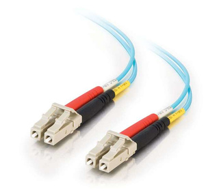 Origin Storage 85550 câble InfiniBand et à fibres optiques 2 m LC OFNR Couleur aqua