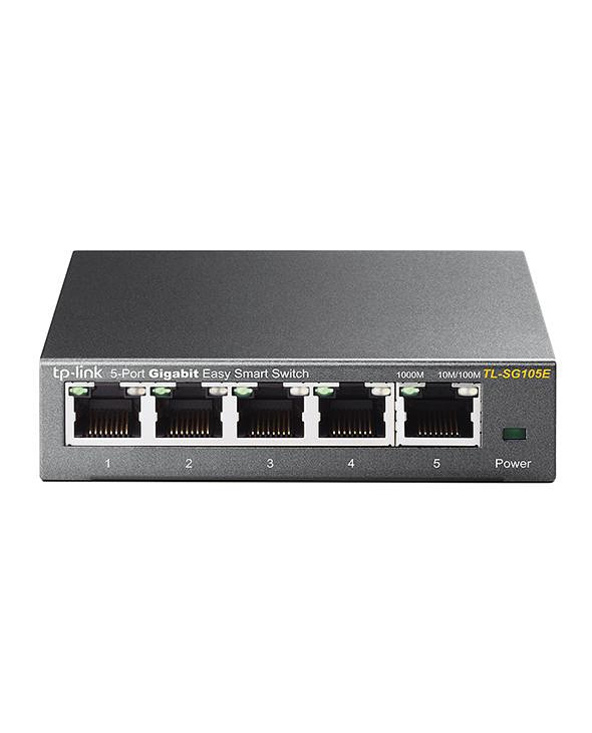 TP-Link TL-SG105E Géré L2 Gigabit Ethernet (10/100/1000) Noir