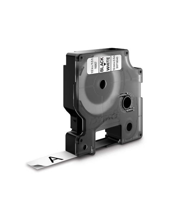 DYMO D1 - Durable Étiquettes - Noir sur blanc - 12mm x 5.5m