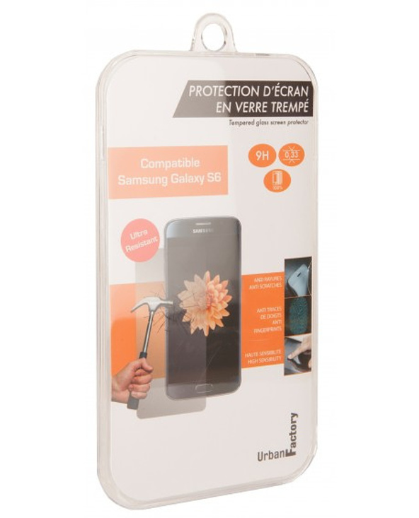 Urban Factory TGP57UF écran et protection arrière de téléphones portables Protection d'écran transparent Samsung 1 pièce(s)