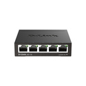 D-Link DGS-105 Non-géré L2 Gigabit Ethernet (10/100/1000) Noir
