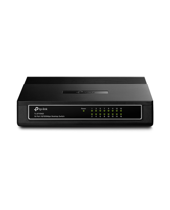 TP-Link TL-SF1016D Non-géré Fast Ethernet (10/100) Noir