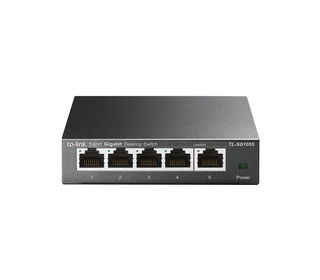 TP-Link TL-SG105S Non-géré Gigabit Ethernet (10/100/1000) Noir