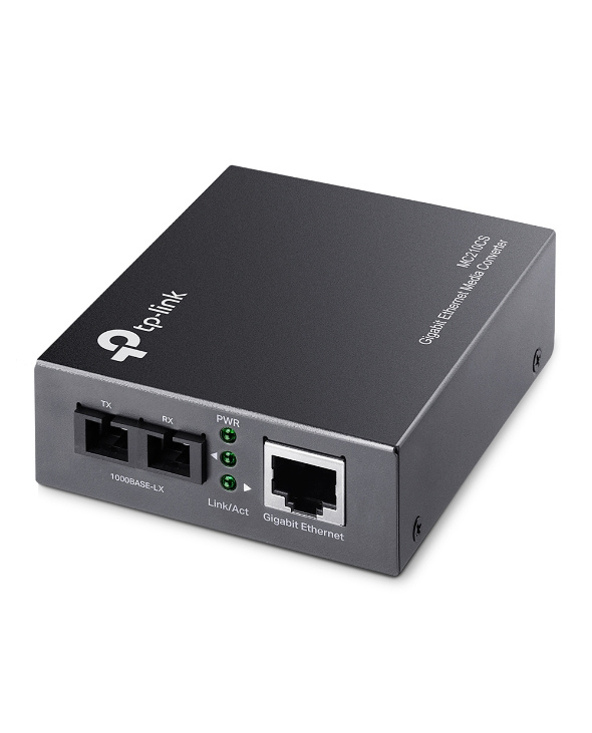TP-Link MC210CS convertisseur de support réseau 1000 Mbit/s 1310 nm Monomode Noir