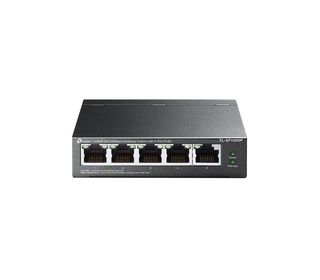 TP-Link TL-SF1005P Non-géré Fast Ethernet (10/100) Connexion Ethernet, supportant l'alimentation via ce port (PoE) Noir