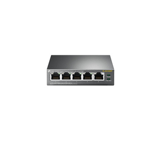 TP-Link TL-SG1005P Non-géré Gigabit Ethernet (10/100/1000) Connexion Ethernet, supportant l'alimentation via ce port (PoE) Noir