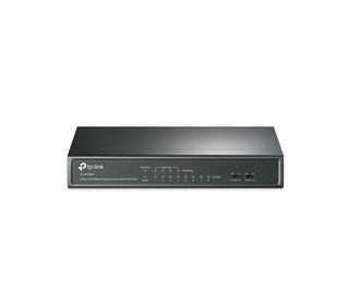 TP-Link TL-SF1008P Non-géré Fast Ethernet (10/100) Connexion Ethernet, supportant l'alimentation via ce port (PoE) Noir