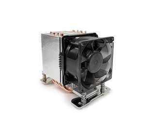 Dynatron A35 système de refroidissement d’ordinateur Processeur Refroidisseur d'air 8 cm Aluminium, Noir 1 pièce(s)
