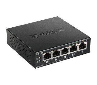 D-Link DGS-1005P/E commutateur réseau Non-géré Gigabit Ethernet (10/100/1000) Connexion Ethernet, supportant l'alimentation via 