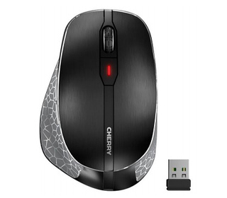CHERRY MW 8 ERGO souris Droitier RF sans fil + Bluetooth Optique 3200 DPI