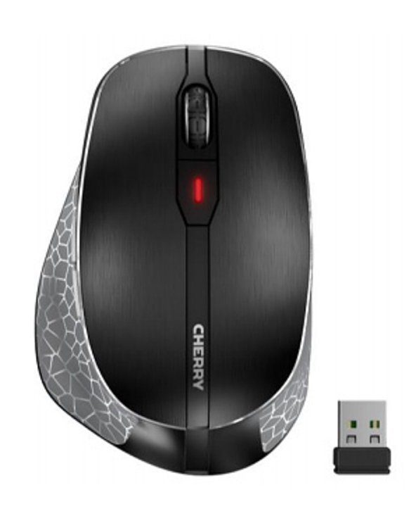 CHERRY MW 8 ERGO souris Droitier RF sans fil + Bluetooth Optique 3200 DPI