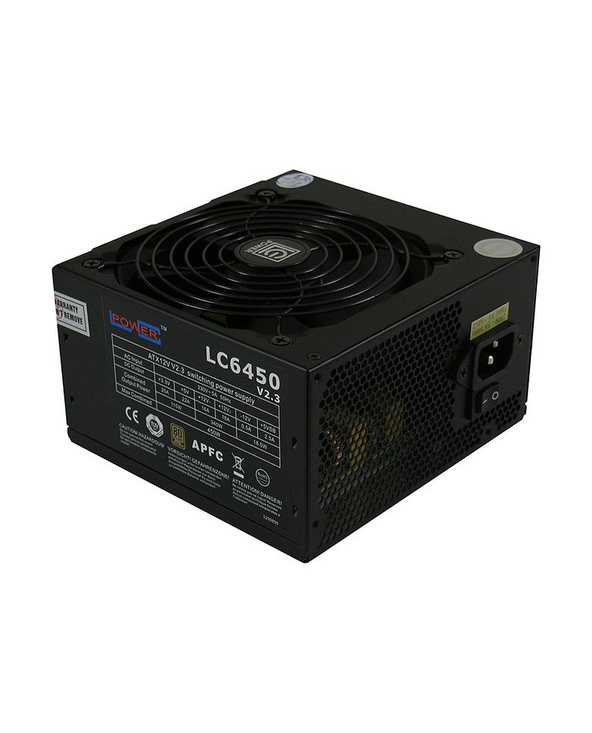 LC-Power LC6450 V2.3 unité d'alimentation d'énergie 450 W 20+4 pin ATX ATX Noir
