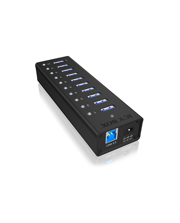 ICY BOX IB-AC6110 USB 3.2 Gen 1 (3.1 Gen 1) Type-B 5000 Mbit/s Noir